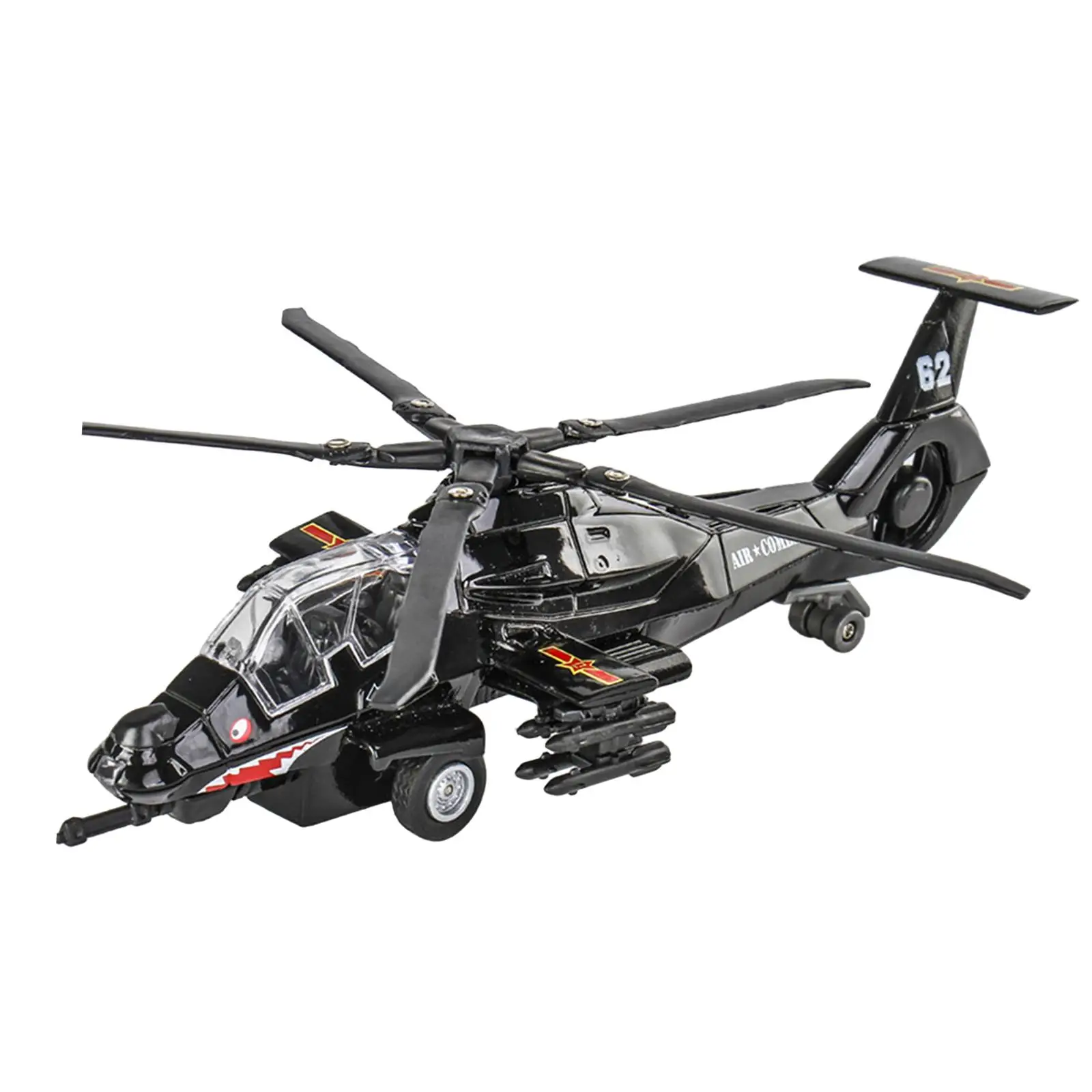 ダイキャストおもちゃのヘリコプター航空摩擦動力ミニチュア輸送機