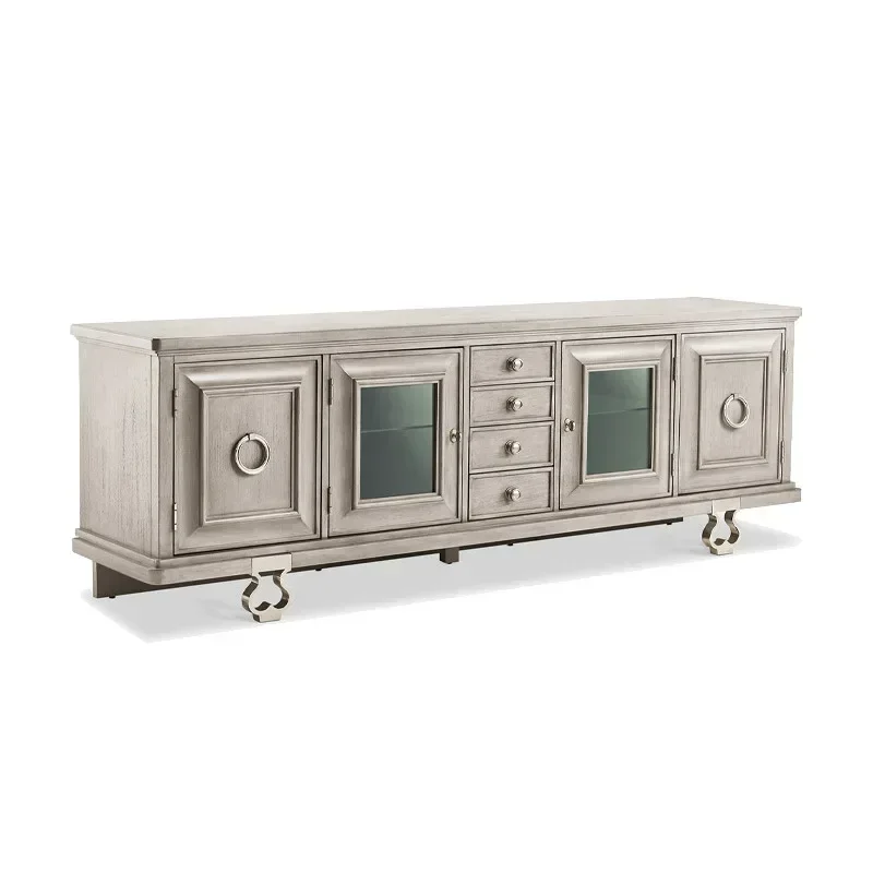 

Premium products Meike American style furniture, solid wood TV cabinet, living room, retro storage cabinet, TV cabinet, modern a