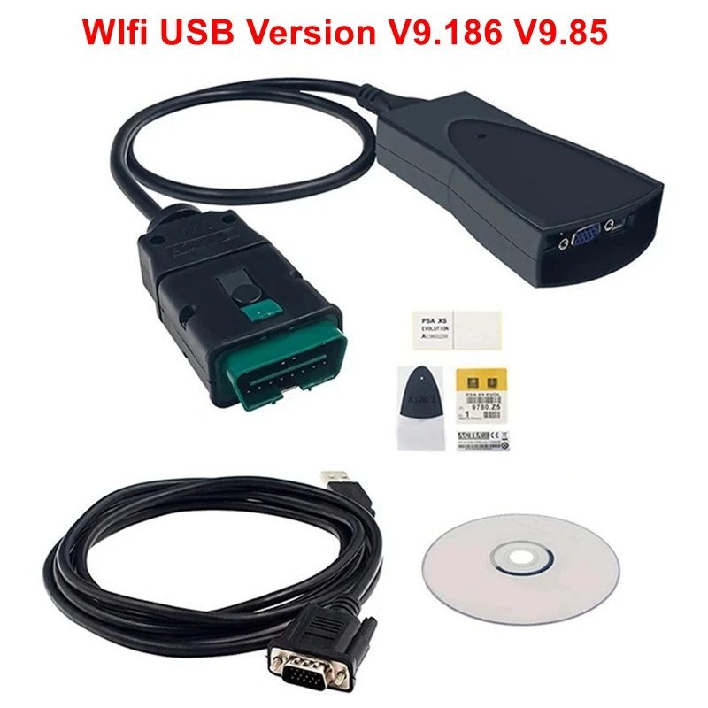 Professional Diagnostic Tools WIfi USB Version V9.186 V9.85 PP2000 OBD2 LEXIA3 Diagbox For Citroen Peugeot Lexia 3 Auto Scanner