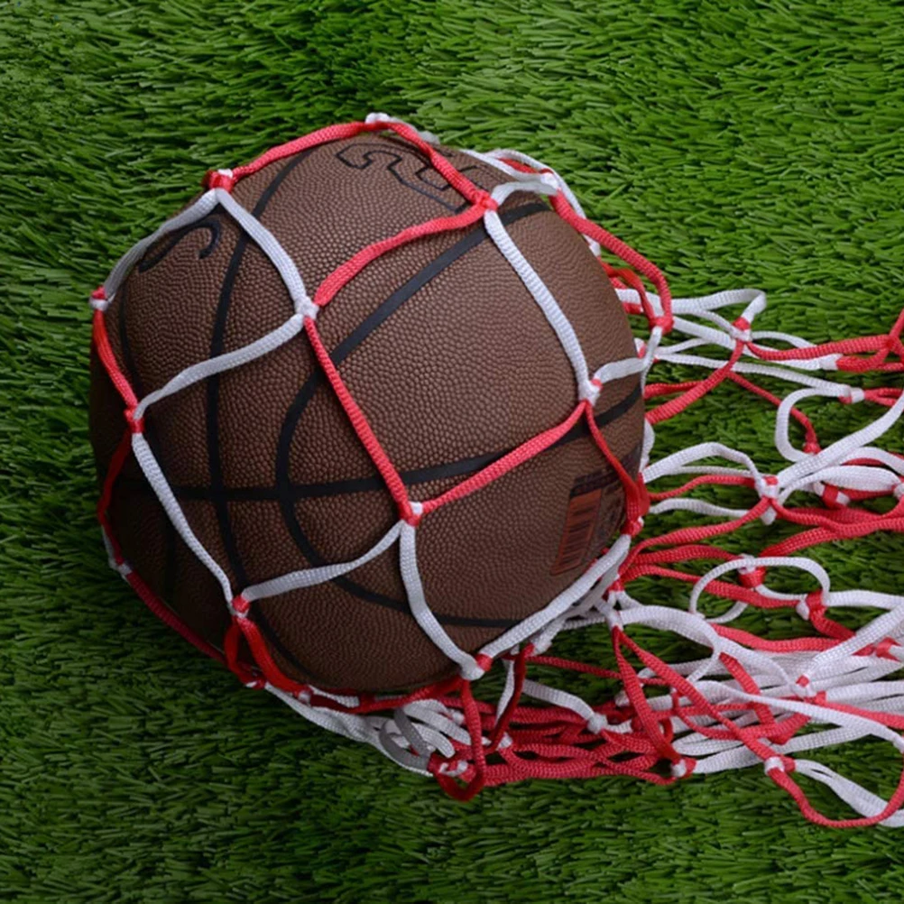 حقيبة شبكية للكرة، حاوية تخزين كرة رياضية ذات سعة كبيرة لفريق كرة السلة وكرة القدم والكرة الطائرة والرياضة والمنزل والمدرسة