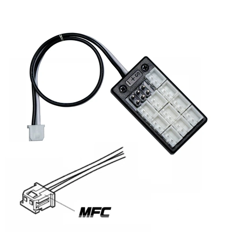 KZB-MFC لوحة توسيع نظام الضوء 4 في 1 PH2.0 وحدة تمديد ل 1/14 تاميا RC سكانيا 770S فولفو أجزاء لعبة التحكم عن بعد