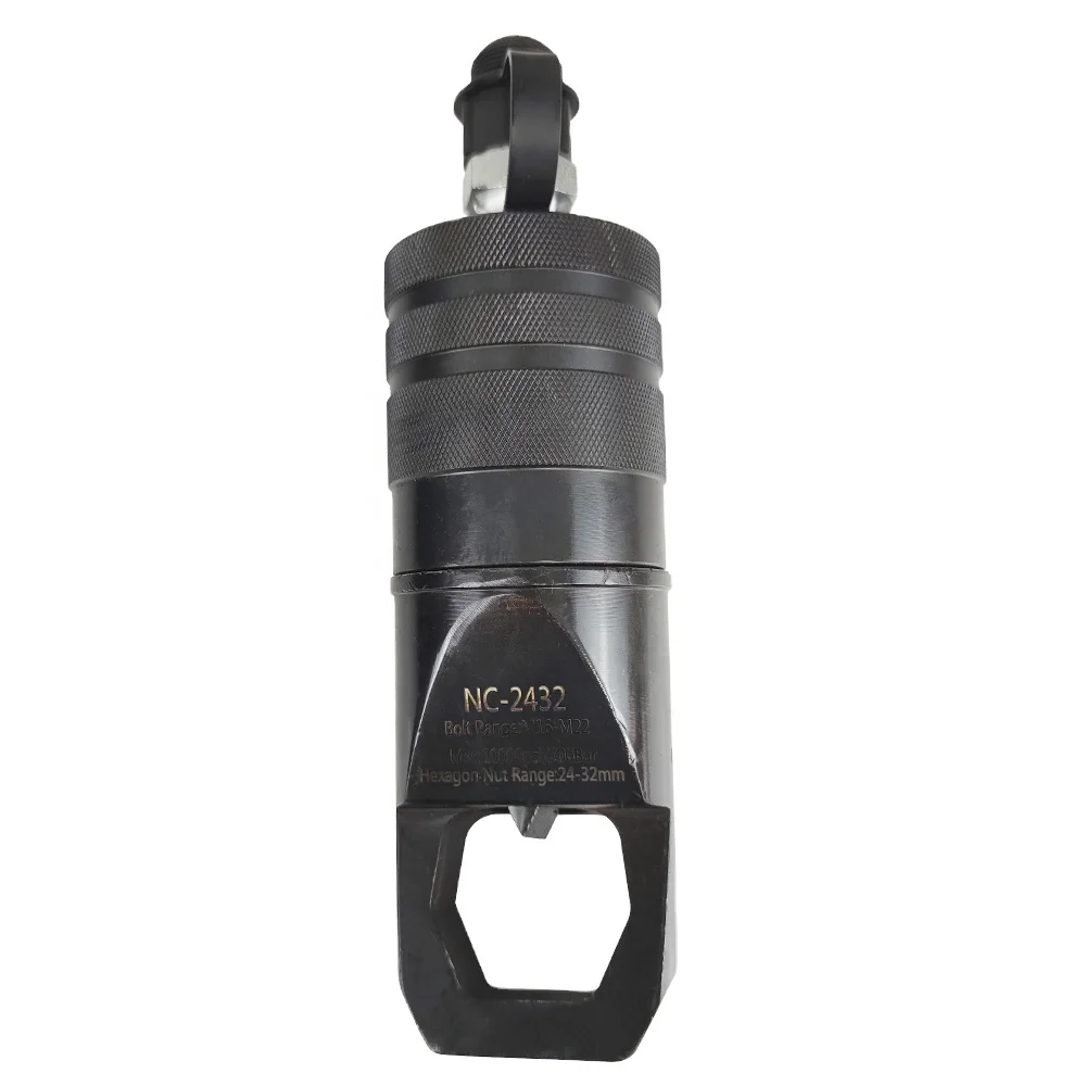 Cortador de tuercas hidráulico Divisor de tuercas Cortador de tornillos M16-M22 y rango de tuercas hexagonales 24-32 mm NC-2432