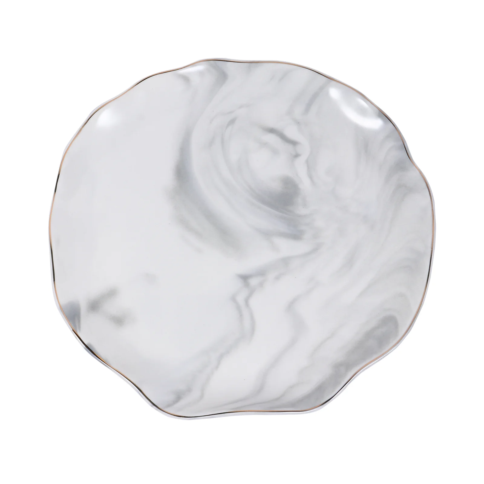 Ceramic Jewelry Tray Gold Ceramic Plate Marble Plate Marble Ceramic Plate Ceramic Dinner Plate
