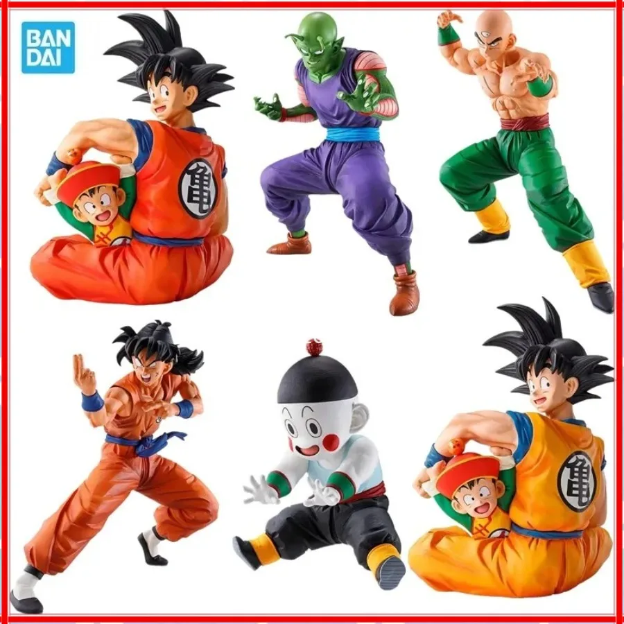 

Bandai Original Anime Dragon Ball Guardian Earth Ichiban KUJI Piccolo Tien Shinhan Yamcha Chiaotzu Action Figure Model Toy