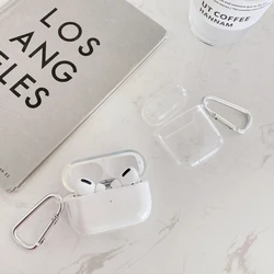 Étui pour casque Bluetooth Apple, coque souple, matériau transparent, étui anti-chute pour Airpods Pro, merveilleuse génération