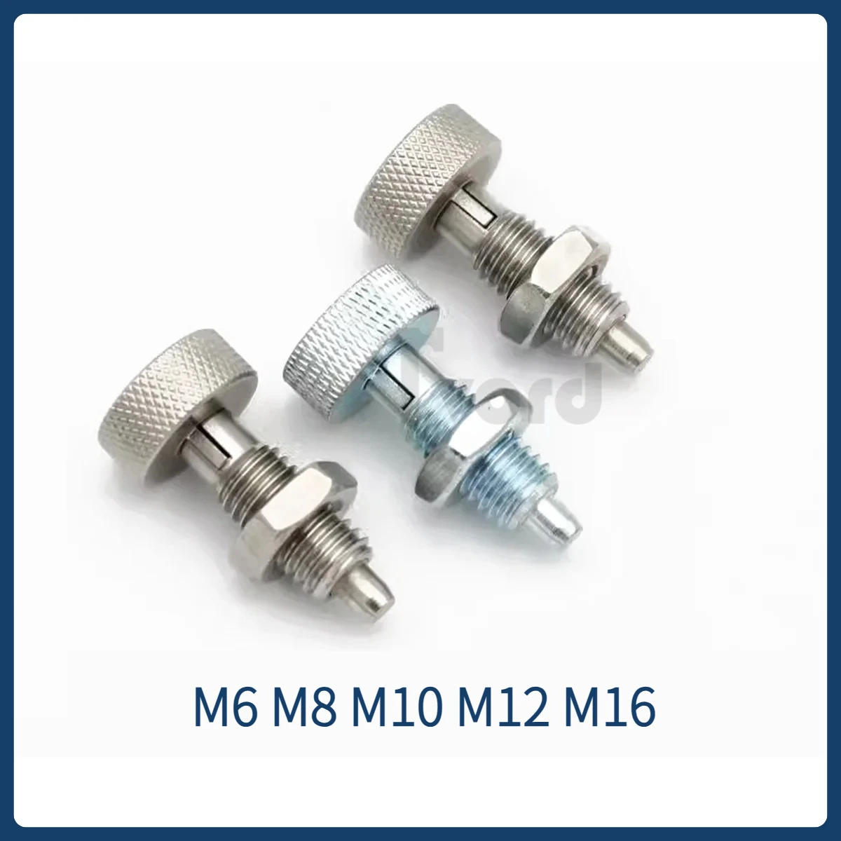 

Telescopic Knurling Head Knob Plunger Spring Positioning Stop Index Pin M6 M8 M10 M12 M16