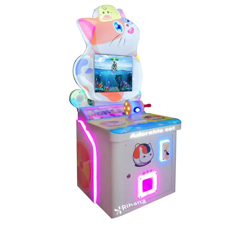 

Новинка 2023, популярная игровая удочка для съемки котенка, детская игровая машина для рыбалки на продажу