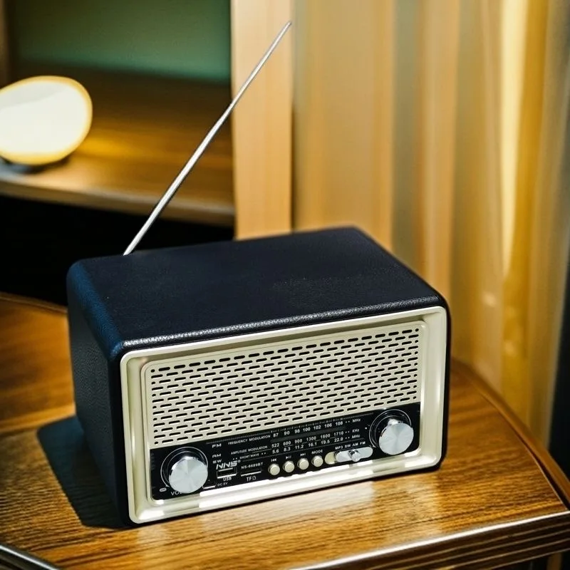 6689bt-radio-am-fm-sw-classique-vintage-de-style-retro-avec-haut-parleurs-bluetooth-53-en-cuir-et-bois-batterie-aste-de-2400mah