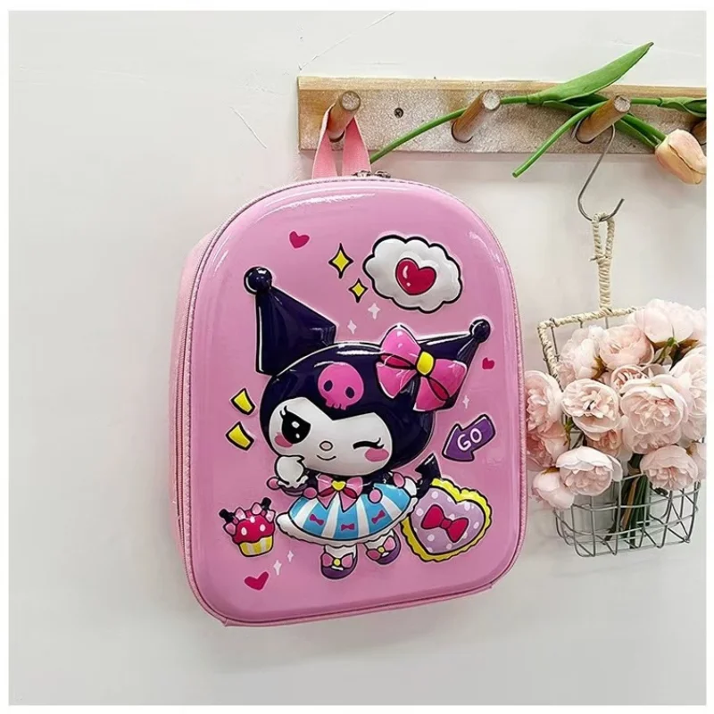 Sanrio Hello Kitty new schoolbag cartoon animation hard shell cute Kulomi large capacity children's backpack