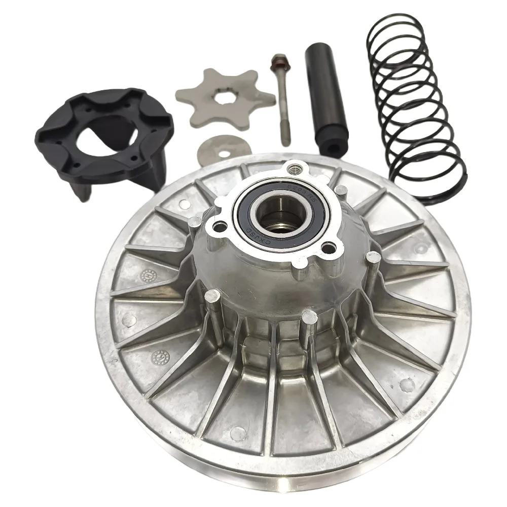 Secondary Clutch Assembly Heavy Duty Durable Grade Replacement for ATV UTV Off Road Vehicle with 420280173 Steel Construction