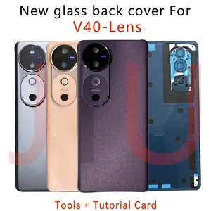 Bilashmart Original Battery Cover vivo 40 Back Battery Cover vivo V40 Housing Door Case V2348 Rear Glass cover Replacement