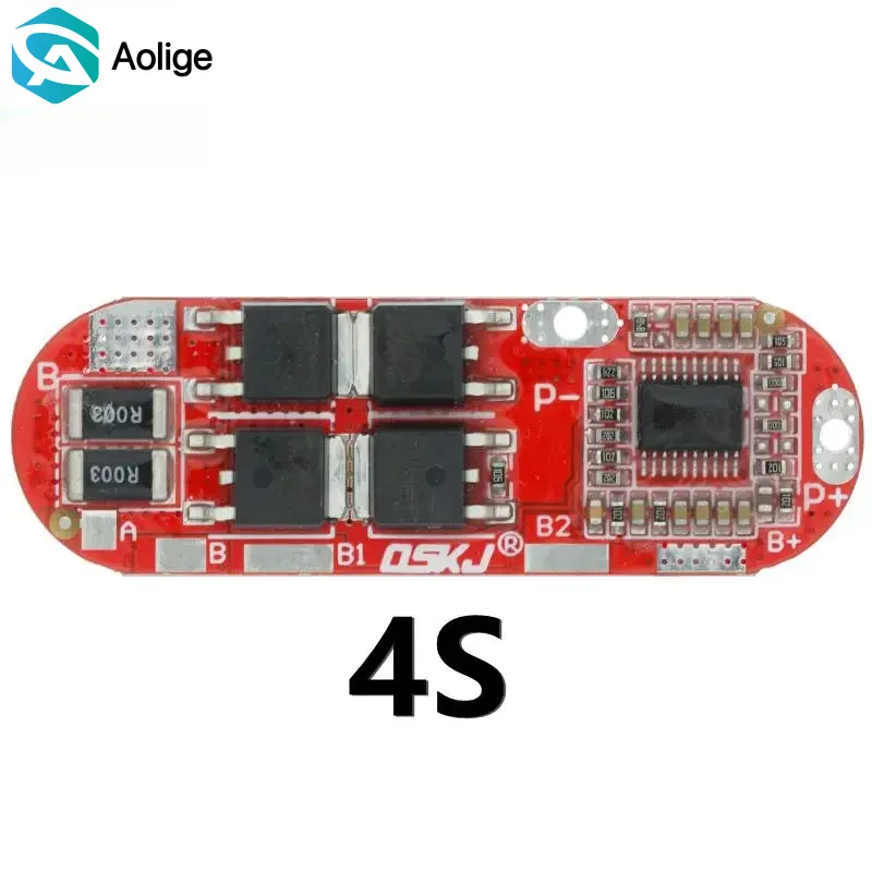

1S-2S (10A), 3S 5S (25A) BMS для литий-ионных аккумуляторов 18650 - модуль защитной платы | PCB PCM для зарядки