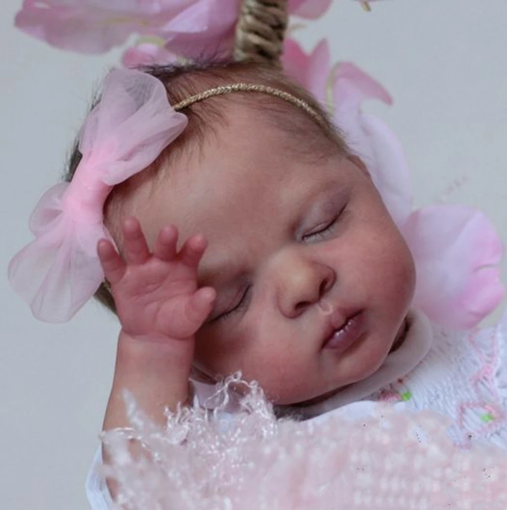 Mini bebe reborn kit Luna 12 Inches Reborn Baby Vinyl Doll Kit