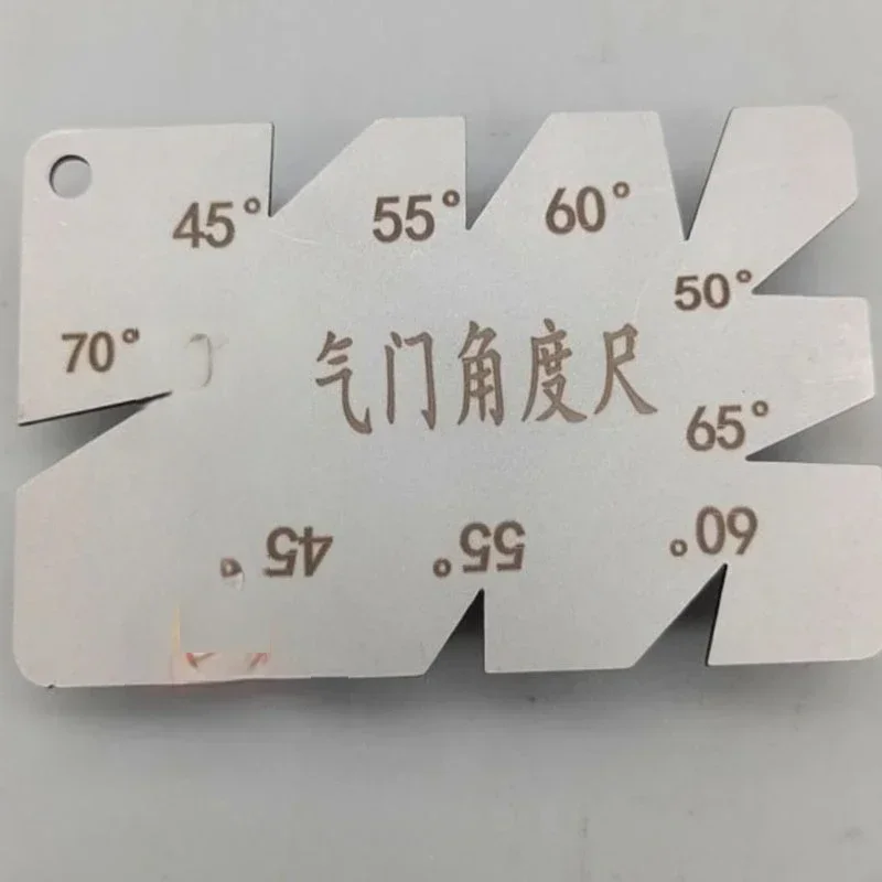 مسطرة زاوية صمام عجلة الرياح والنار الجديدة، مقياس توصيل من الفولاذ المقاوم للصدأ، أداة عجلة طحن ماسية خاصة للحفر الكهربائي