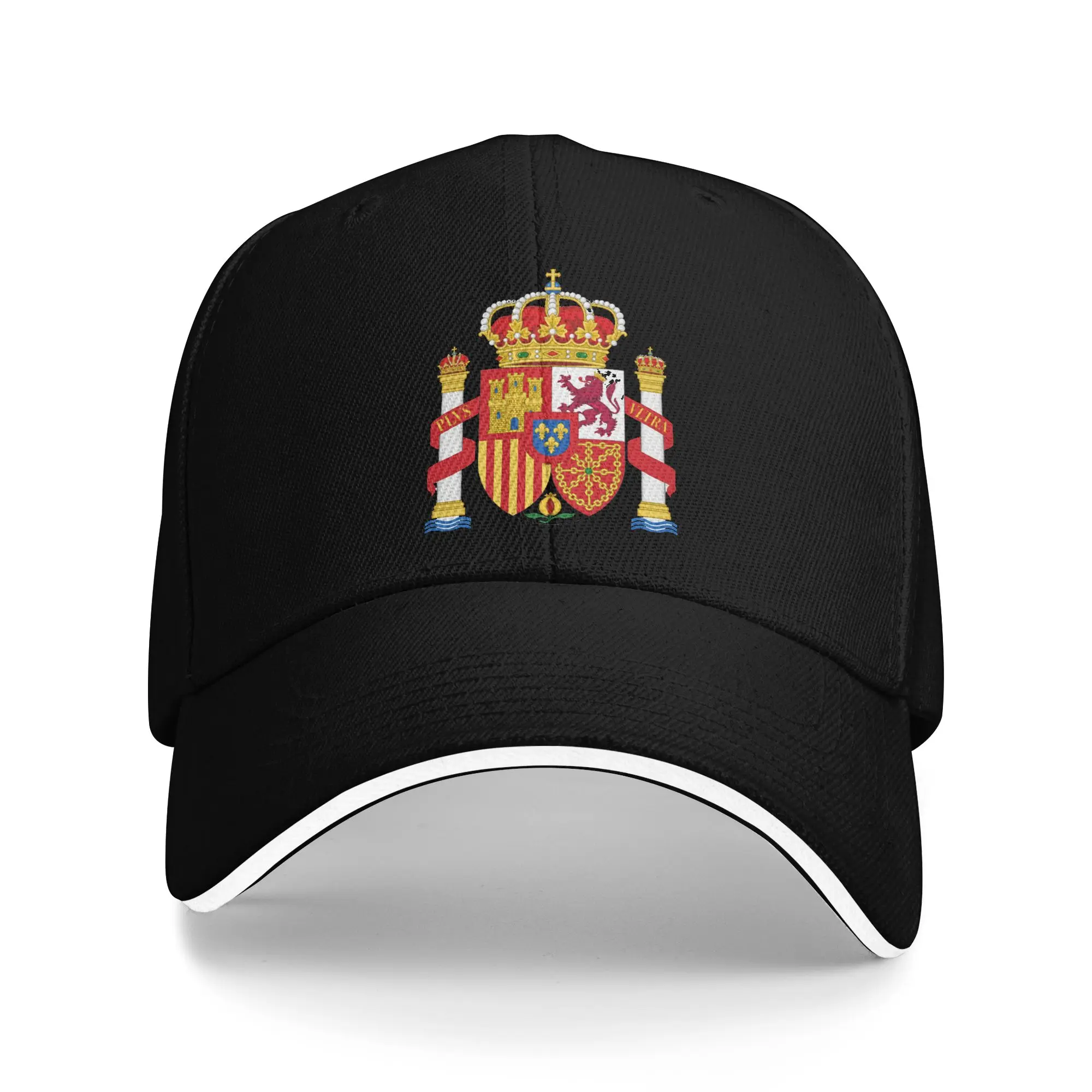 Make Spain Great Again Spanish Sandwich Cap Men Women Casual Baseball Caps Royal Coat Of Arms High Quality All seasons Hat Adult