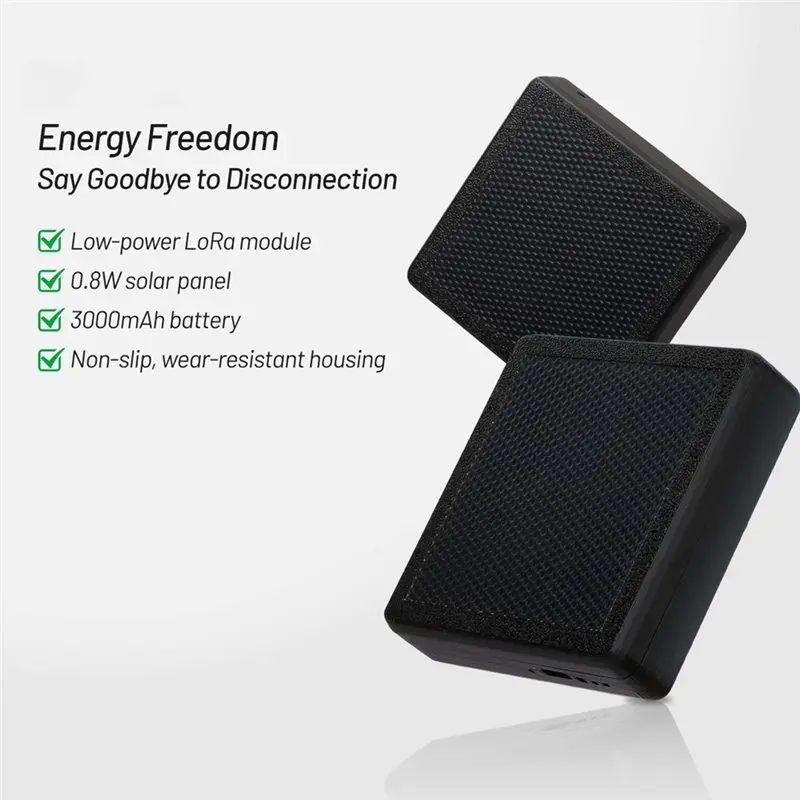ABJN-Solar Lora Repeater Lora Mesh Solar Powered RAK4631 Dev-Board With 3000Mah Battery Solar Lora