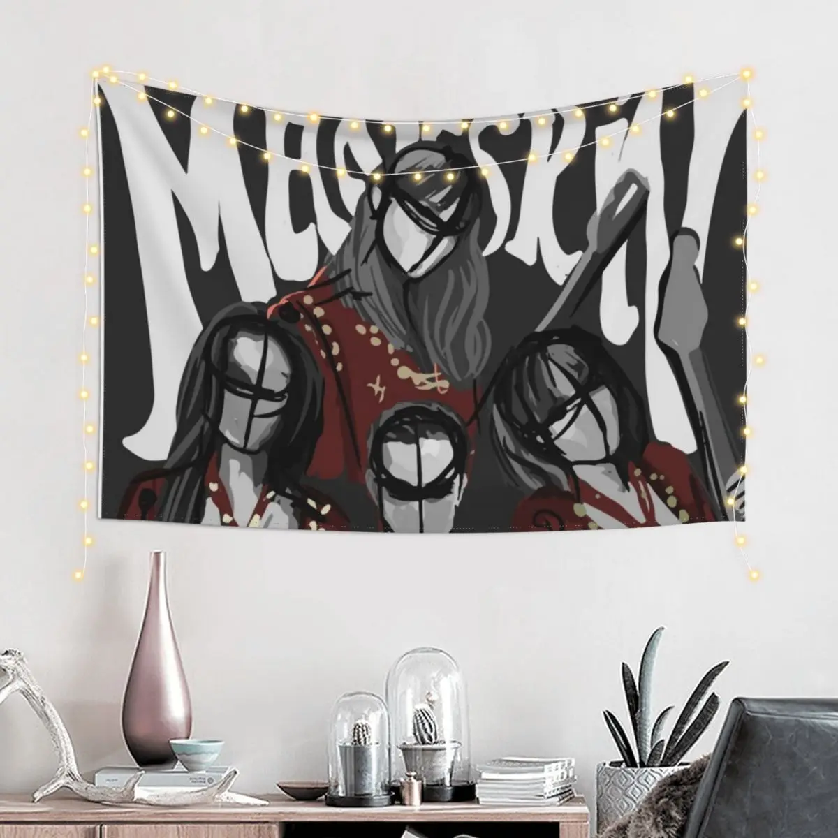 M?neskin rock band Maneskin Tapestry Wall Hangings Decoration Wall Decoration Tapestry