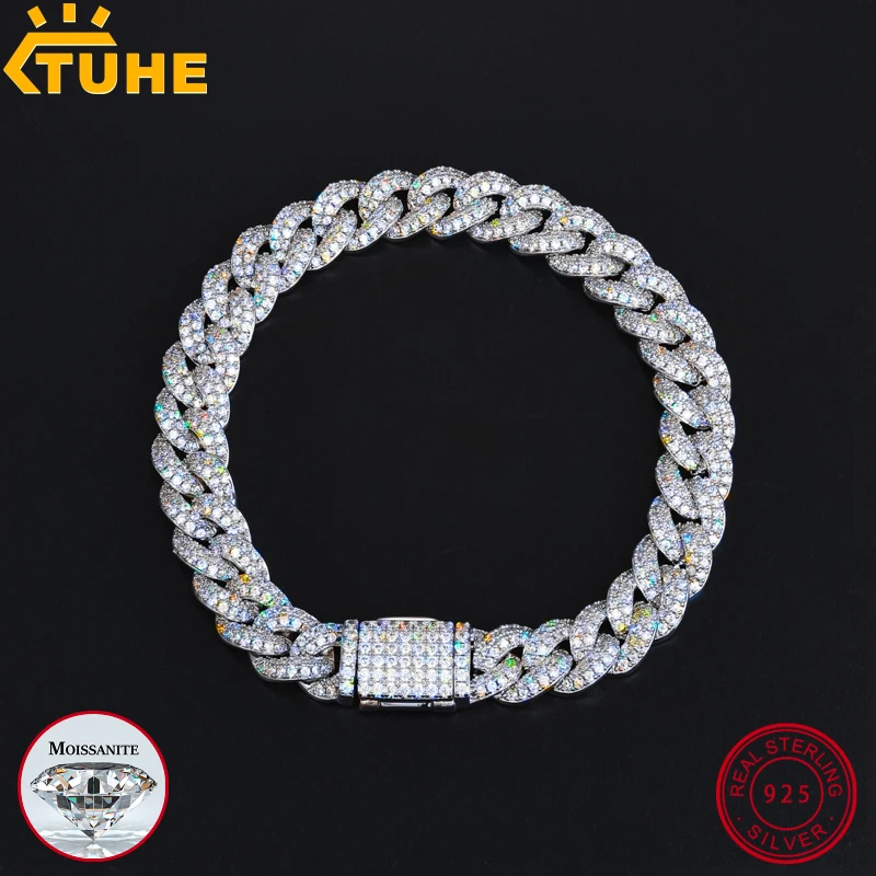 tuhe-8mm-cuban-link-chain-for-man-bracelet-moissanite-925-sterling-silver-bracelet-for-men-hip-hop-jewelry-fashion-party-gifts