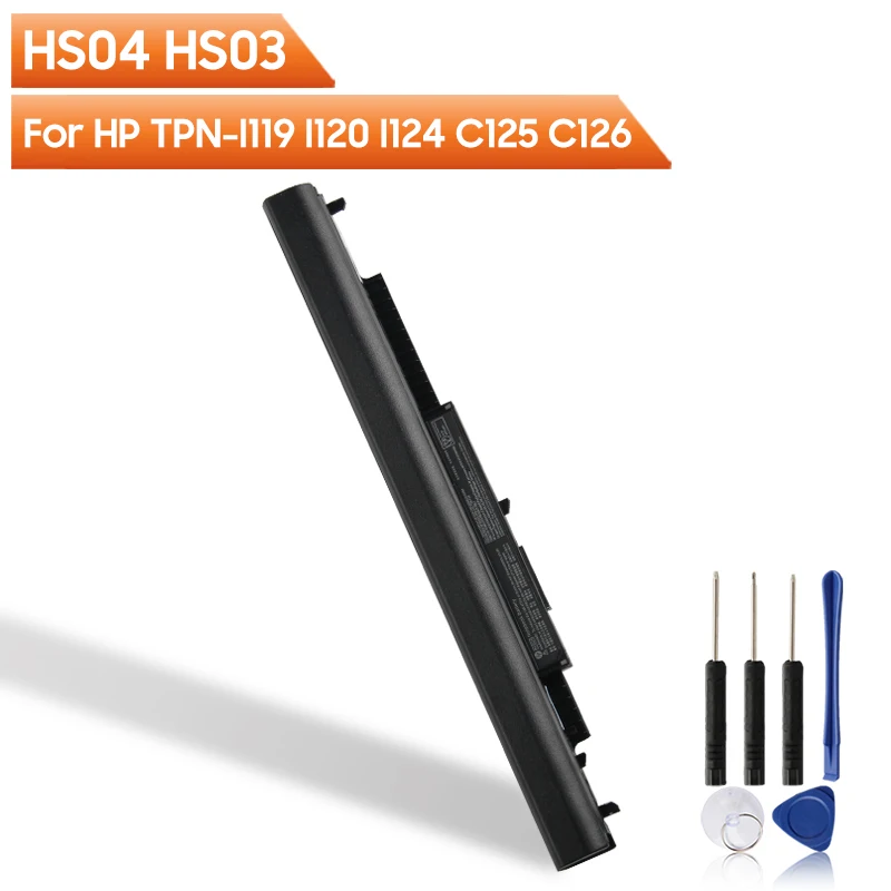 

HS03 HS04 Original Battery For HP TPN-I119 C125 C126 240 245 246 255 250 256 G4 HSTNN-LB6V HSTNN-PB6S HSTNN-LB6U HS03 HS04