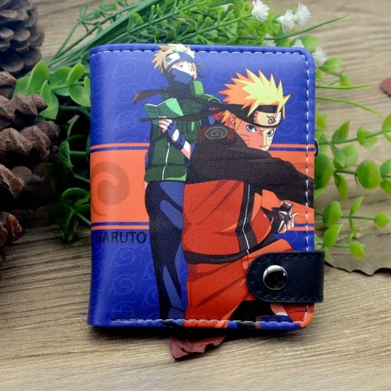 Naruto-Geldbörse, Uzumaki Naruto und Uchiha Sasuke, neues, kreatives Cartoon-Design, süßer Stil, exquisite, tragbare Geldbörse für Schüler, Kartenhalter. – Detail 2
