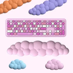 Cloud Wrist Rest Pad Ergonomic Mouse Wrist Support Holder for Pain Relief Non-slip Super Soft Silicone Hand Rest Cushion for Off