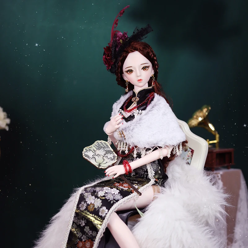 DBS doll 1/3 BJD Dream Fairy Name by Ink Lady Mechanical Joint Body With Makeup 62cm Height Girls SD