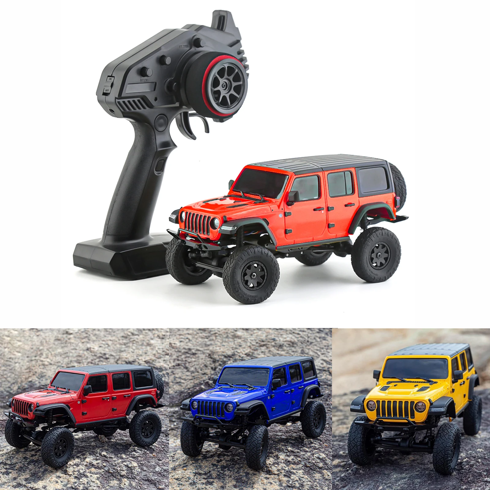 RED SPIDER Remote Control Car RAC Cars for Boys RC Off-Road Truck RC Car 1/24 2.4GHz 4WD Climbing Car RTR Toy for Kids Boys