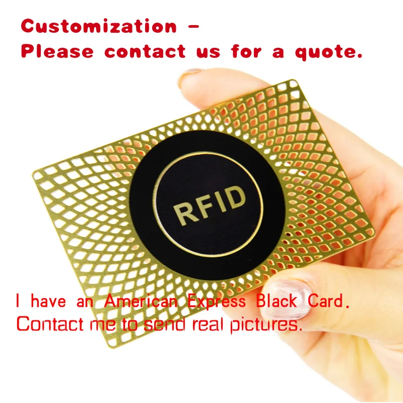 

custom.Hot Personalized Luxury PVC Metal RFID NFC Membership Business Cards Hotel Use-VIP Payment Access Control Social
