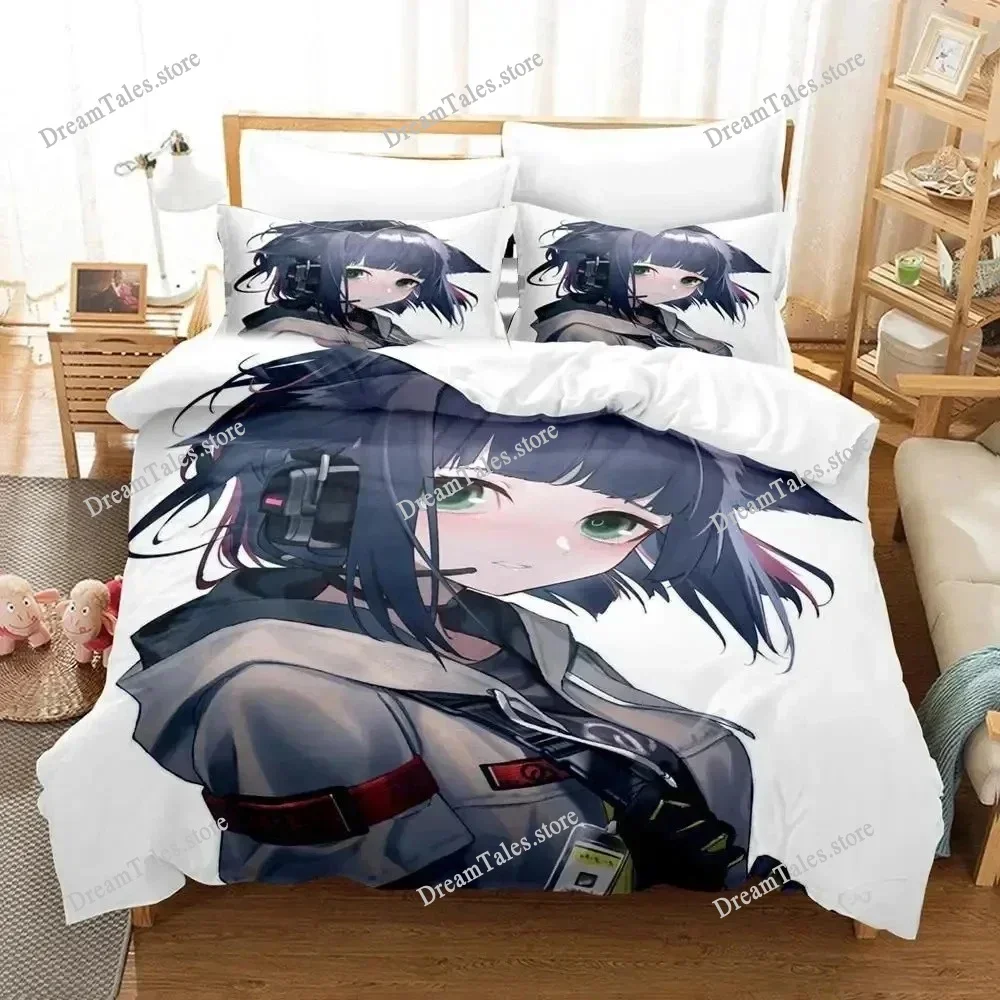 

New Arknights Bedding Set Single Twin Full Queen King Size Bed Set Adult Kid Bedroom Duvet Cover Sets 3D Print Game Anime741