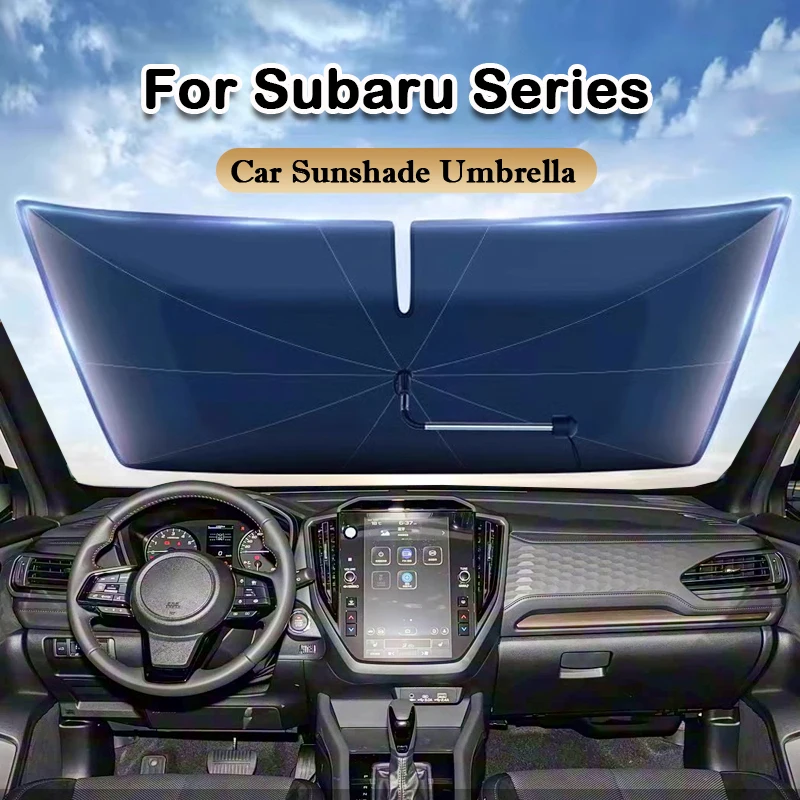 

Car Windshield Sunshades Umbrella Sun Shade Sun Protection Accessorie For Subaru XV BRZ Forester Outback Legacy Impreza Tribeca