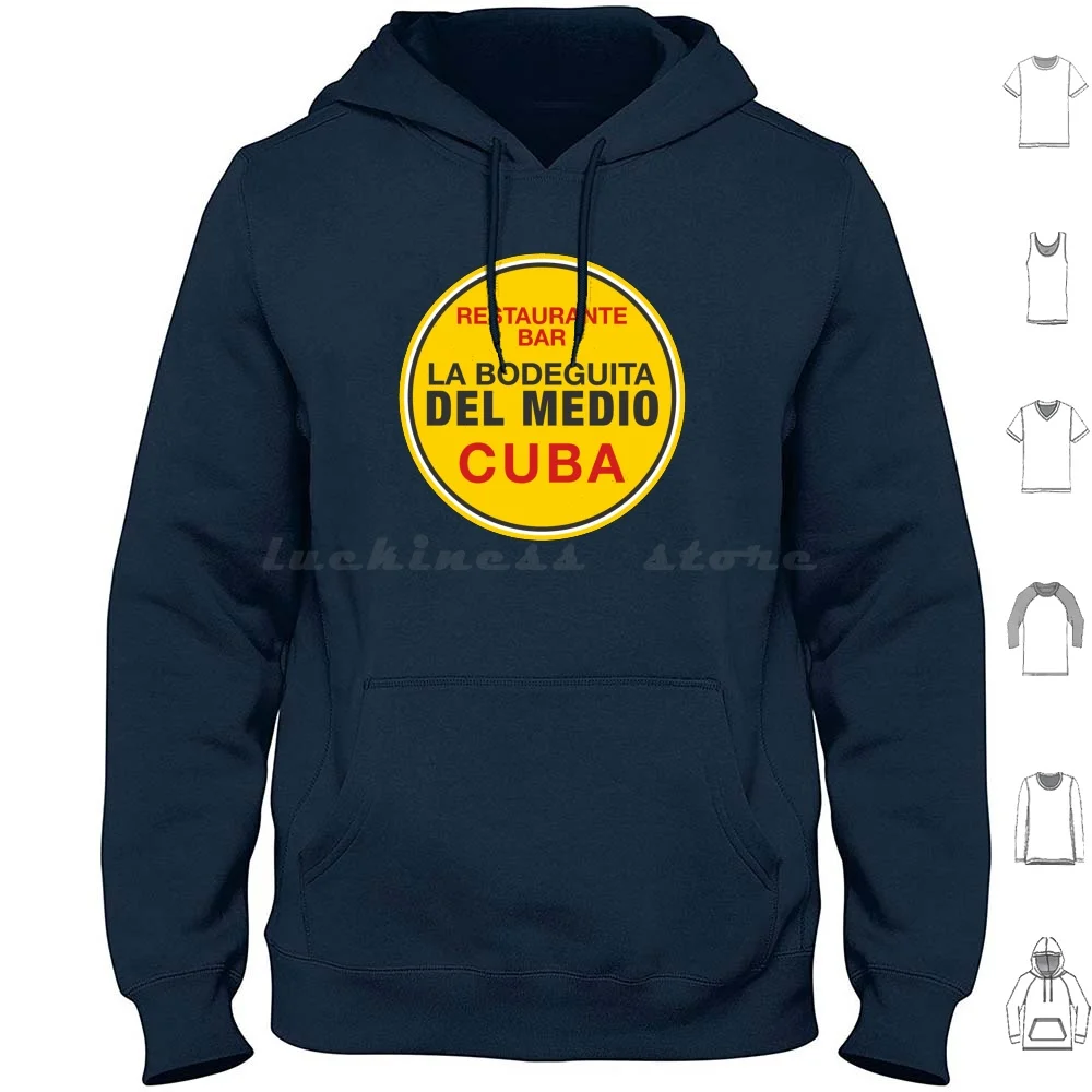 La Bodeguita Del Medio Habana Cuba Hoodies Long Sleeve Cuba La Bodeguita Del Medio Habana Havana Habana Habana Vieja