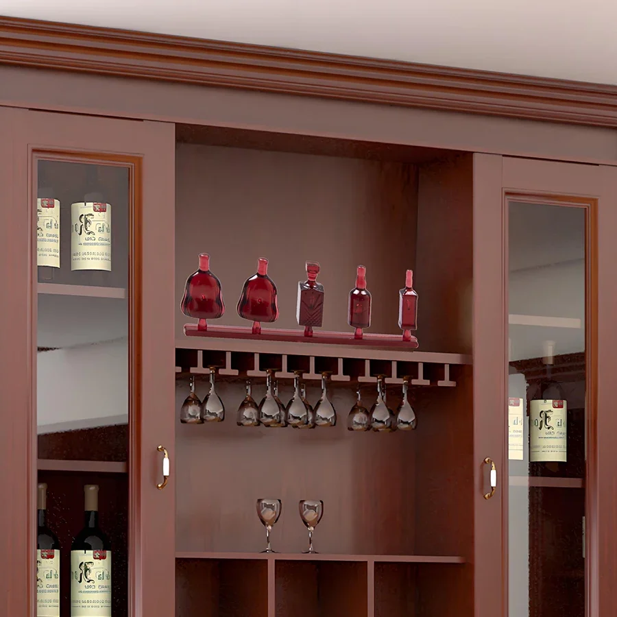 2 مجموعات مصغرة الأحمر الكرمة زجاجة نموذج اللعب Diy بها بنفسك نموذج صنع/دمية الديكور عرض/ديكور المنزل/ديوراما