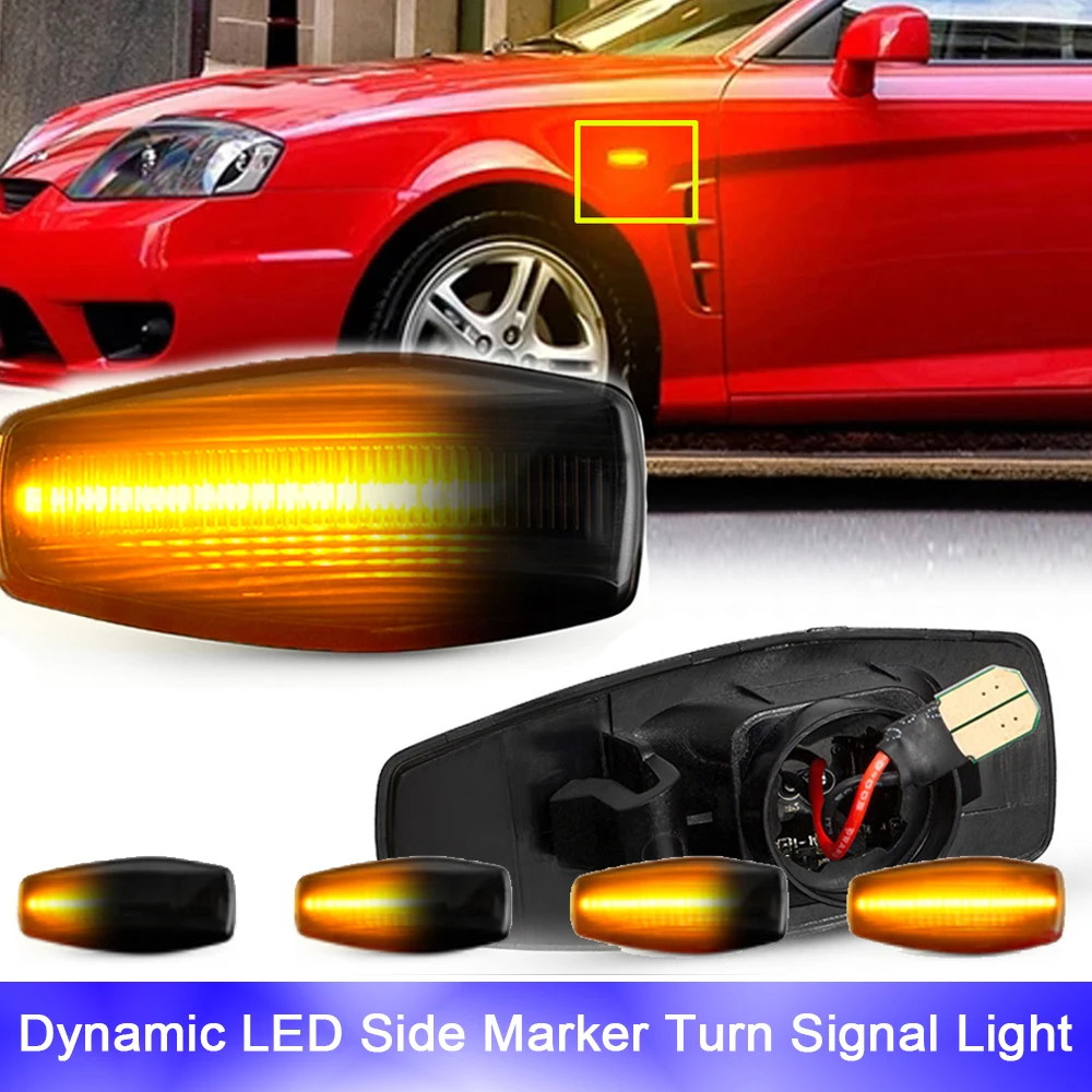 

For KIA Rio Amanti Carnival Sedona Sportage Opirus Picanto Morning LED Repeat Blinker Side Marker Turn Signal Light Indicator