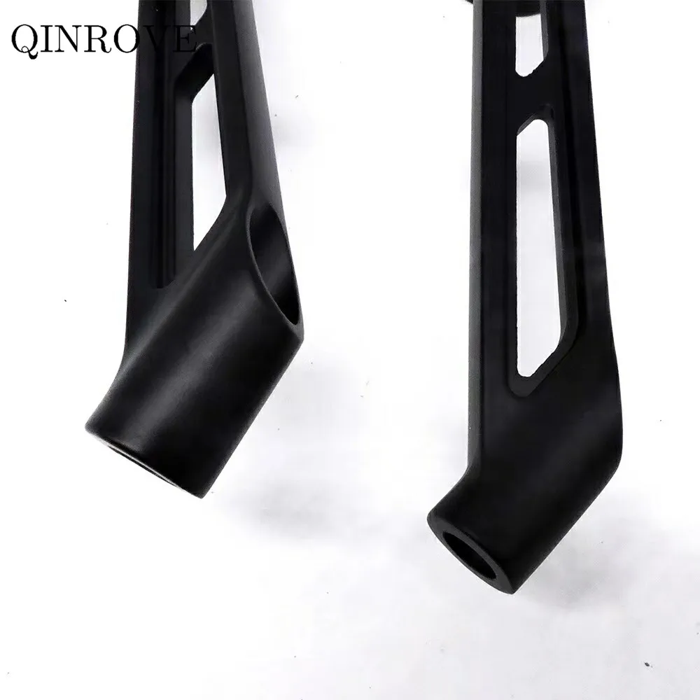 Motorcycle Rearview Mirror 8 10MM Aluminum Alloy ABS Side Mirror Universal For CFMOTO 250NK 450NK SYM Bajaj Dominar Pulsar NS200