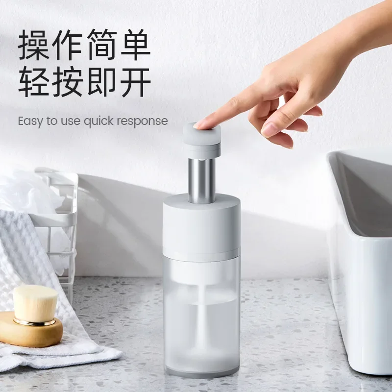 Smart mobile phone sensor foam hand sanitizer household children antibacterial electric press free automatic soap dispenser