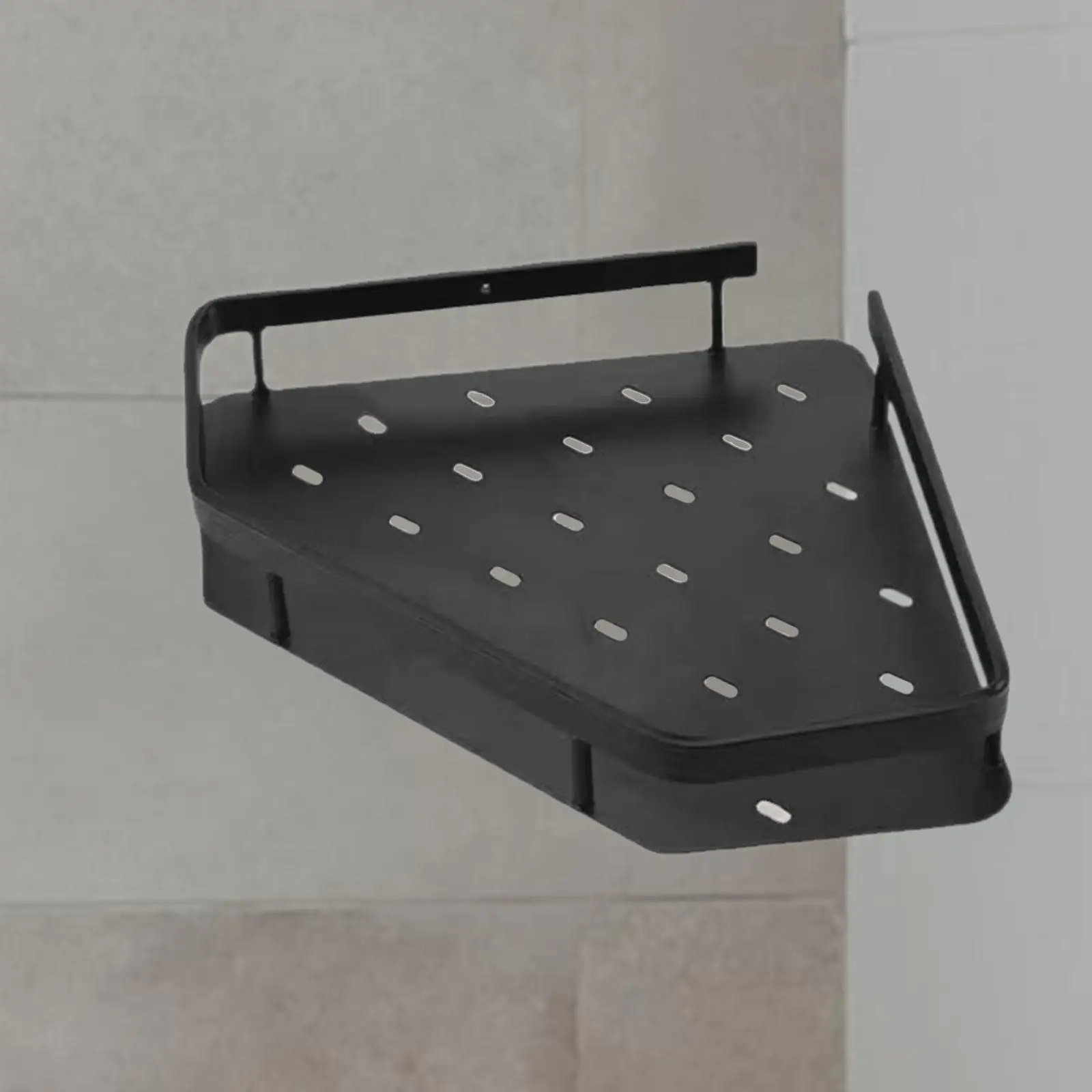 Corner Shower Rack Toilet Shelf Multipurpose Easy to Install Shower Corner Organizer Bathroom Shower Organizer for Shower