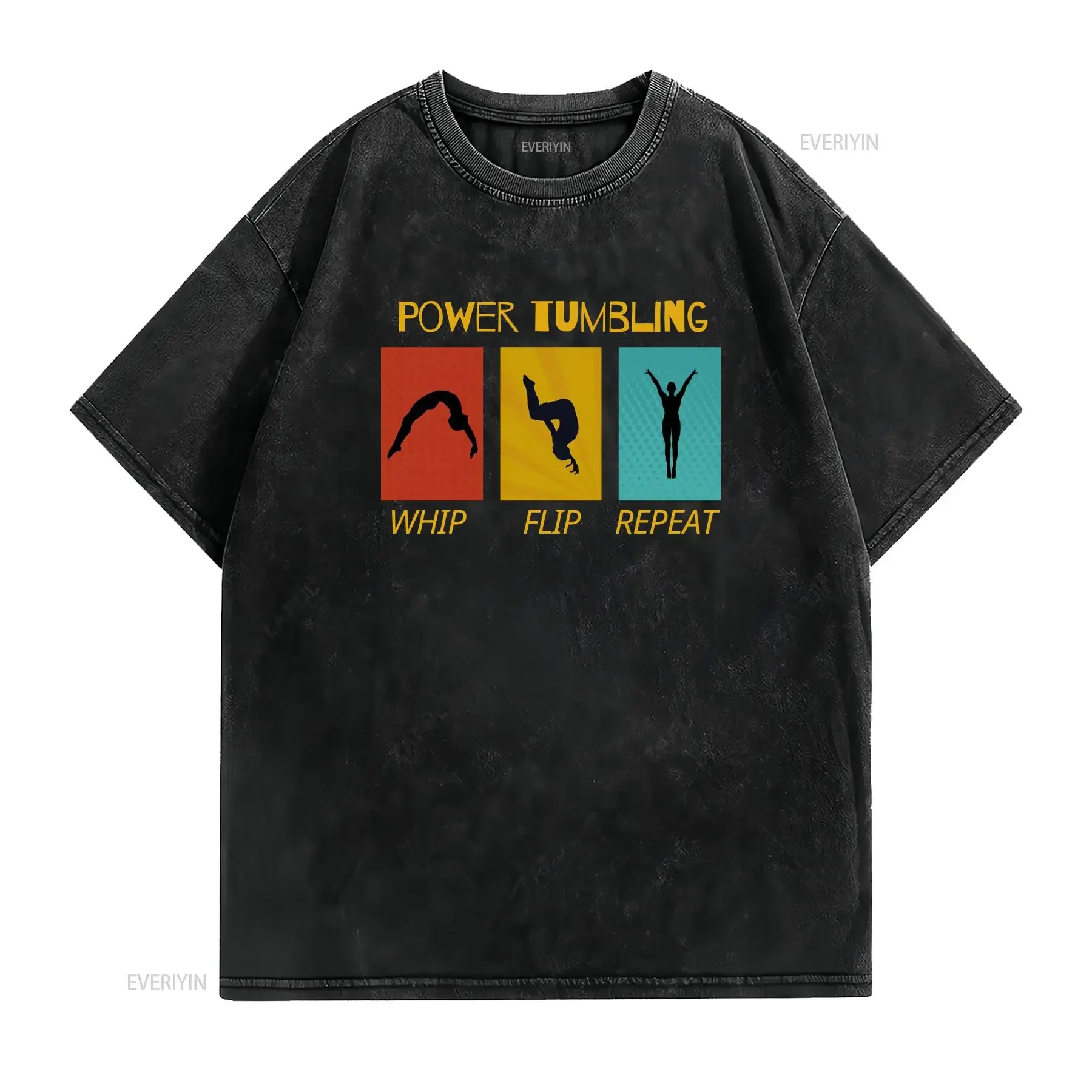 Power tumbling shirt gymnastics mom gymnast gift for tumbler trampolinist tee trampoline competition team meeT T vintage
