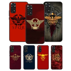 SPQR Roman Imperial legion Case For Xiaomi Redmi Note 11 10 9 7 Pro 10S 9S 8T Redmi 10 10A 10C 9A 9C 9T Soft Back Cover
