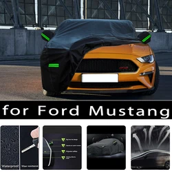 For Ford Mustang Outdoor Protection Full Car Covers Snow Cover Sunshade Waterproof Dustproof Exterior Car accessories