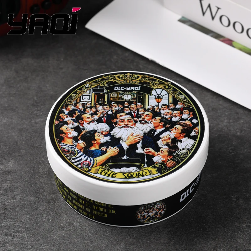 2026 Yaqi the Squad Atisan Shaving Soap 170g Artisanal Handcrafted Soap for Face And Body - Luxury Grooming Essentials