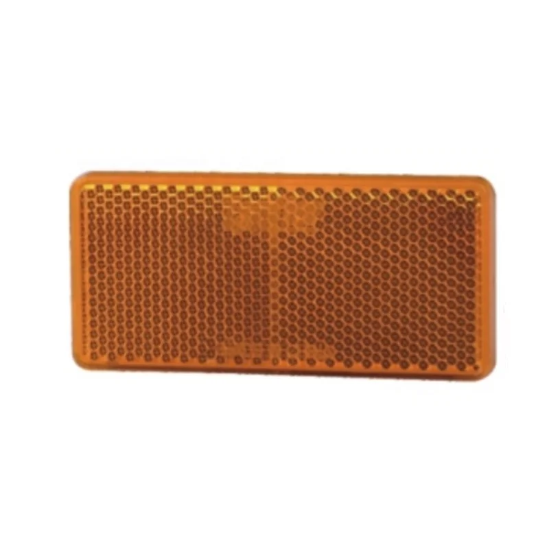 94x44mm Self-Adhesive Rear Safety Reflector Side Spotlight for Trailer Lorry Car Caravan