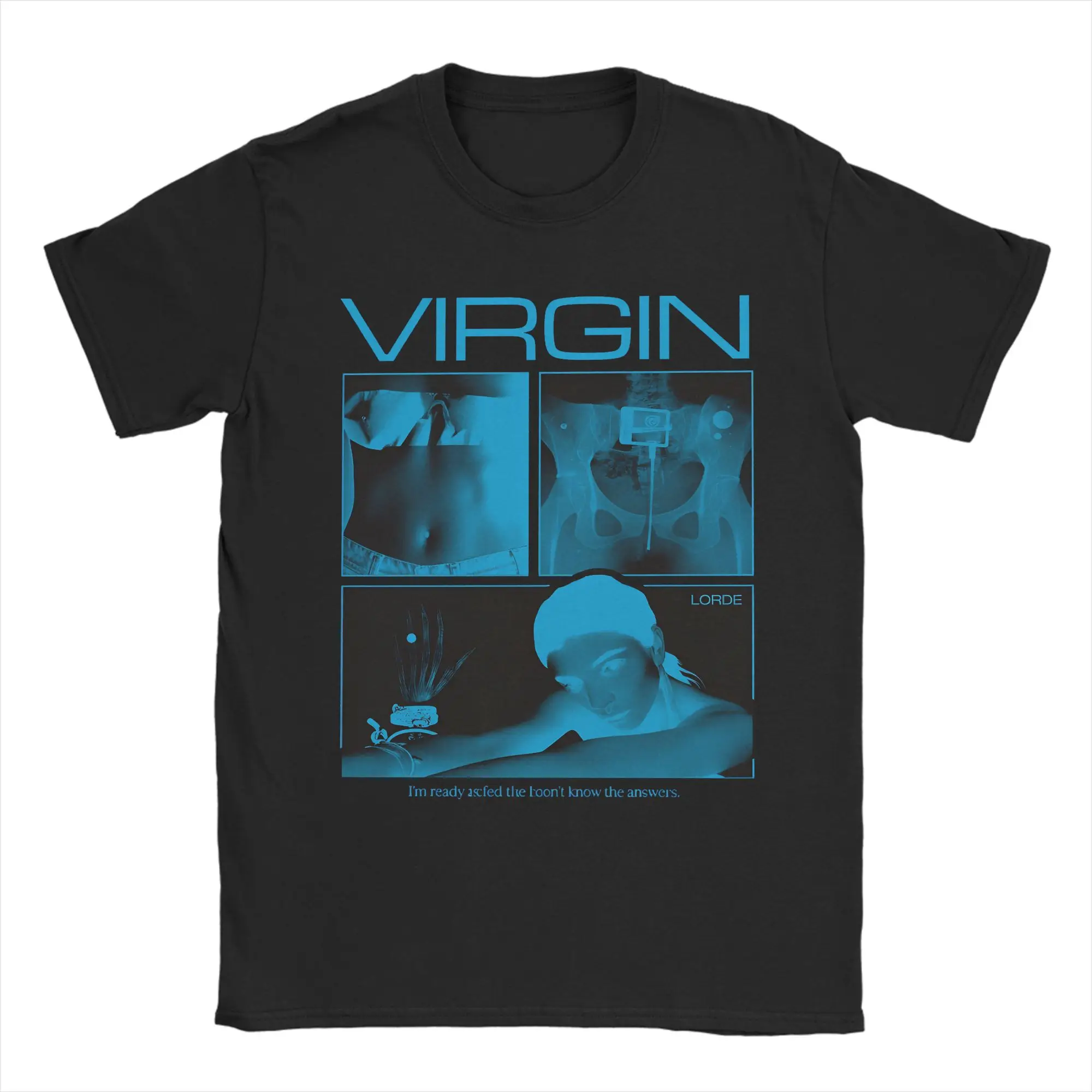 Lorde Ultrasound World Tour 2026 T Shirt Mens  Streetwear Cotton T Shirts Summer O Neck Harajuku Tees Design Big Size Tops