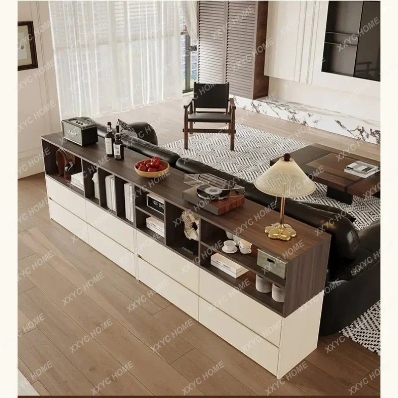 XXHidden Wooden Cabinet Organizer Modern Black Living Room Cabinets Super Storage Draws  House Furniture