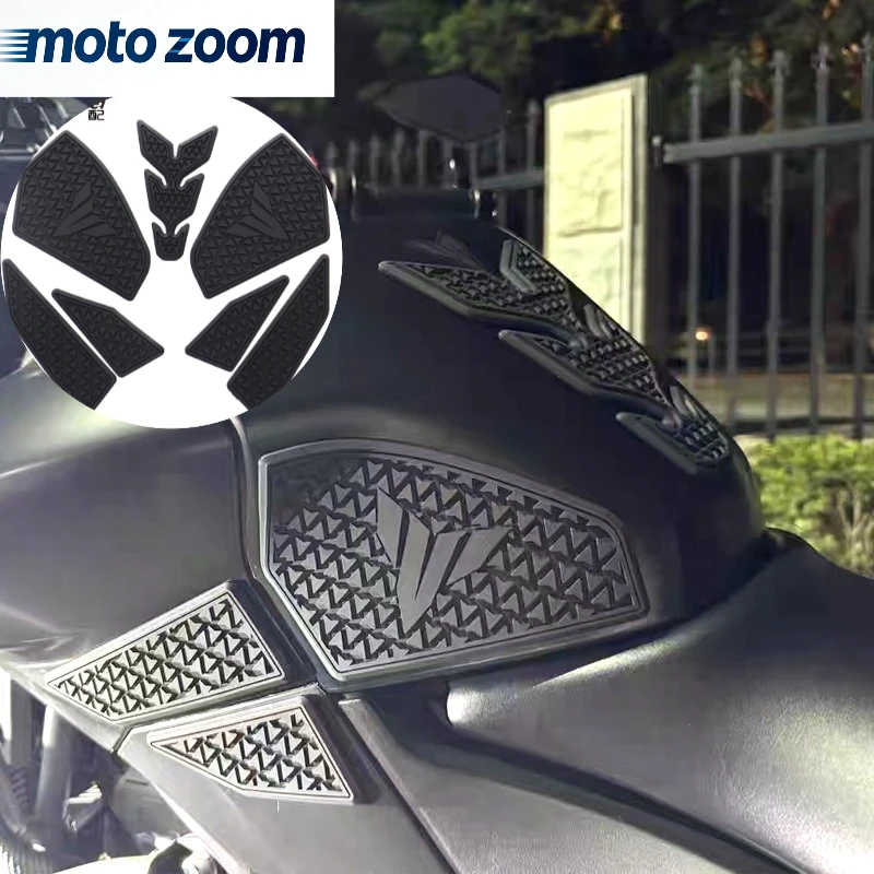 Motorcycle Sticker For Yamaha MT-03 MT-25 MT03 MT25 2020 2021 2022 MT 03 Non-slip Side Tank Pad Anti Scratch Decal Accessories