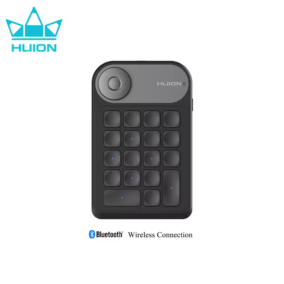 HUION-Keydial Mini Teclado Sem Fio, K20, Bluetooth 5.0, Conectividade para Gráficos Tablet, Monitor, Display Pen, Computador, Windows, Mac