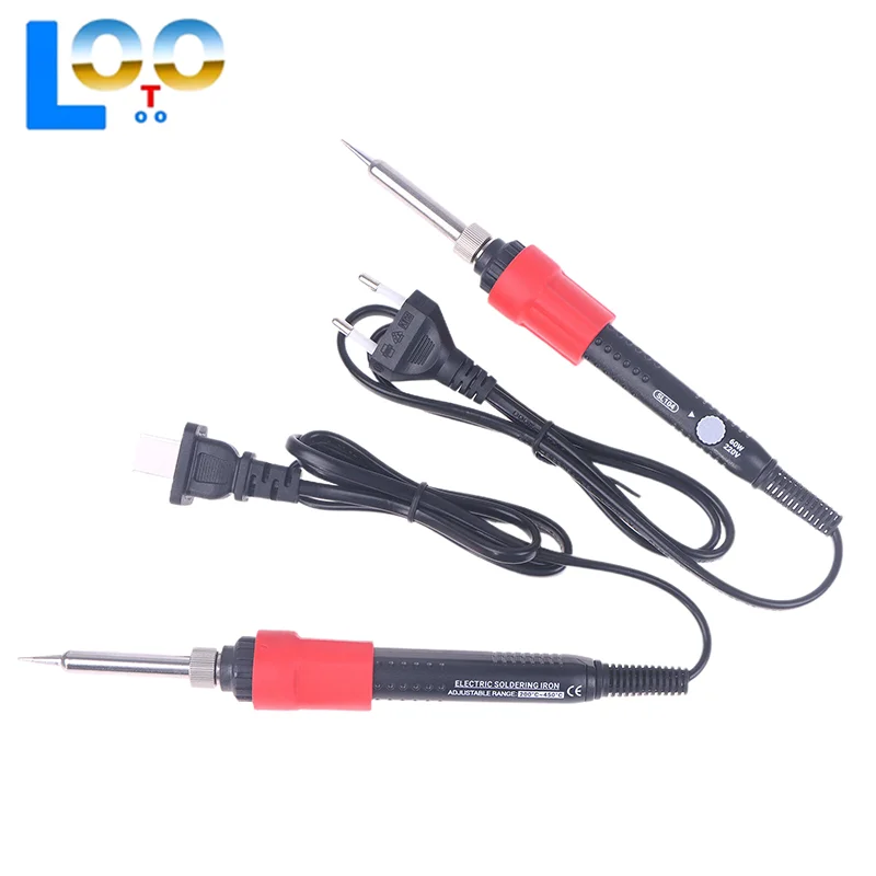 

1pc Digital Electric Soldering Iron 110V/220V Adjustable Temperature Professional Welding Solder US/EU Plug Welding Tool
