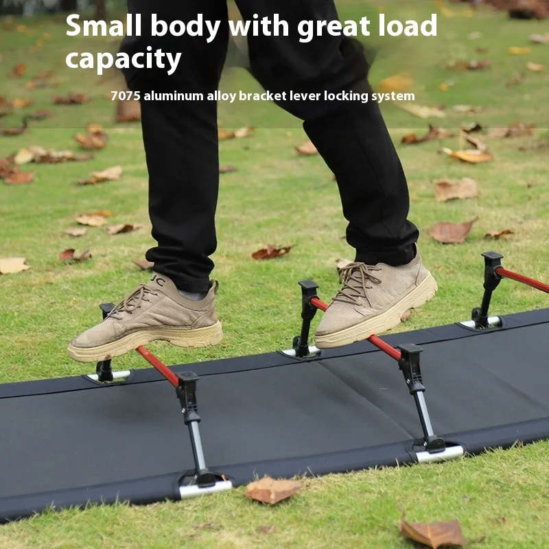 

Yunye Outdoor Camping Folding Large Camping March Single Lunch Break Bed