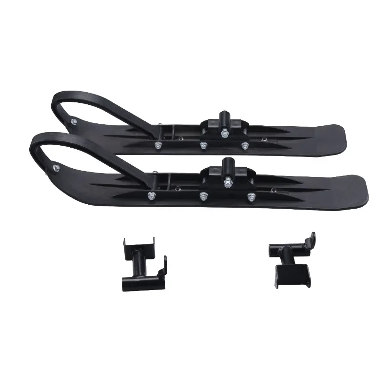 ATV-Schlitten-Motorrad-Skiset, geeignet für ATV Kart UTV Geländewagen, Allrad-modifiziertes Skateboard-Zubehör