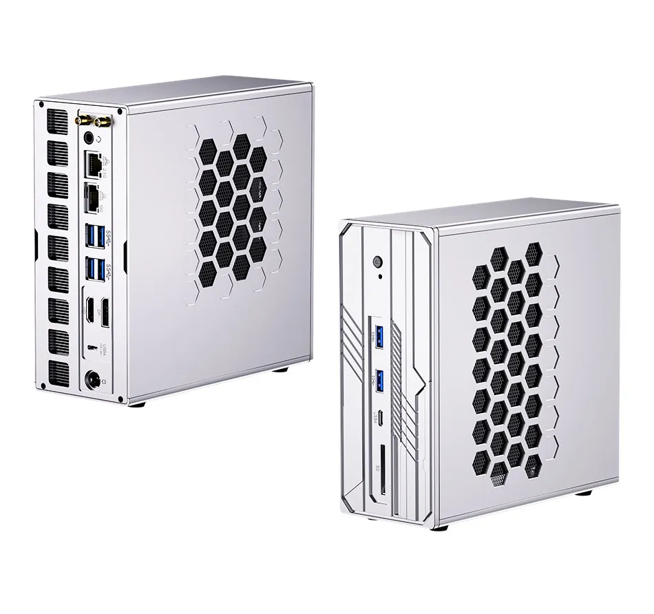 Topton 128GB LPDDR5 Gaming AI Mini PC AMD Ryzen AI Max+395 Radeon 8060S 4*M.2 NVMe NAS Firewall Computer Dual NIC 10G 2.5G WIFI7 view 5