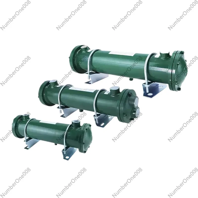 OR-150 Tubular Water Cooler Hydraulic Oil Heat Exchanger With 32 Copper Tubes Inside